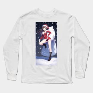 Santa Girl Long Sleeve T-Shirt